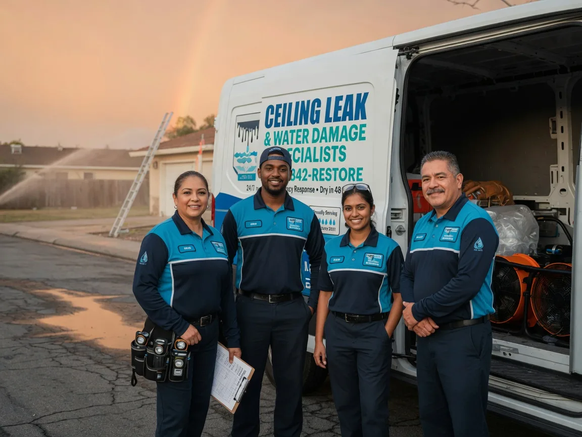 Ceiling Leak Cleanup company in Shell Lake, WI
