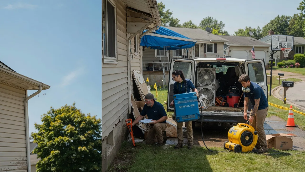 Ceiling Leak Cleanup in Shell Lake, WI near me
