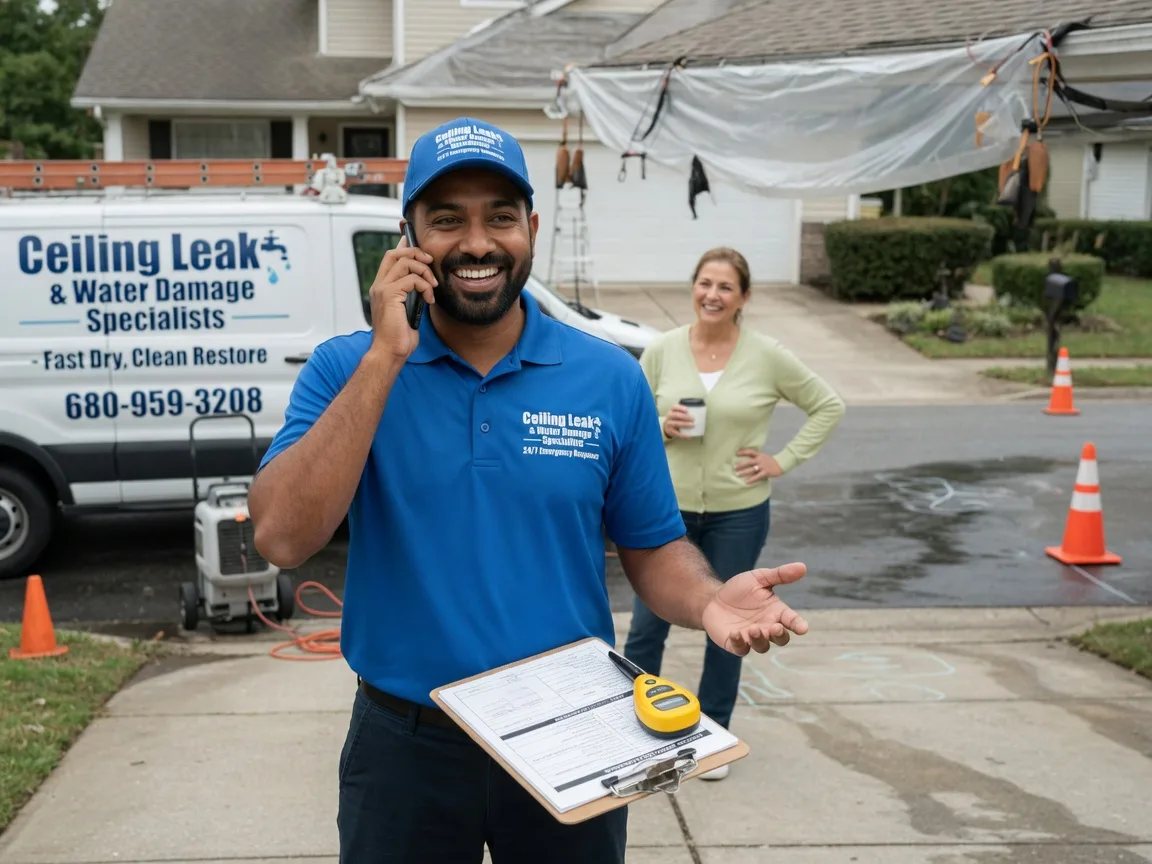 Ceiling Leak Cleanup Shell Lake, WI FAQs